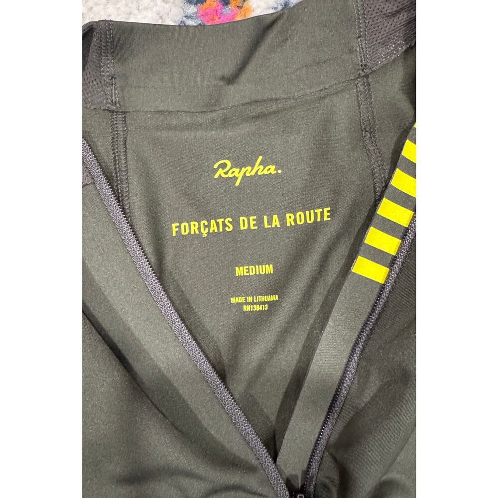 NWT RAPHA Pro Team SS Cycling Jersey Triathlon Training Gray Size M - Picture 6 of 8